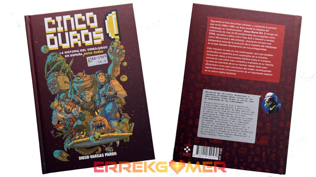 Análisis libro Vol.2: Cinco Duros – La historia del videojuego en España Análisis libro Vol.2: Cinco Duros – La historia del videojuego en España