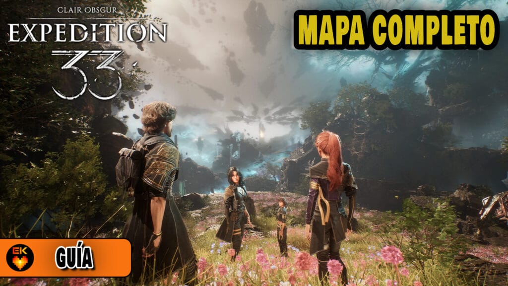 Clair Obscur Expedition 33: mapa interactivo. ubicación de todos los enemigos, armas y más