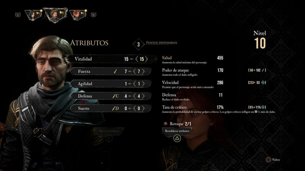 Clair Obscur Expedition 33: ¿Cómo reasignar los puntos de atributo o de habilidad?