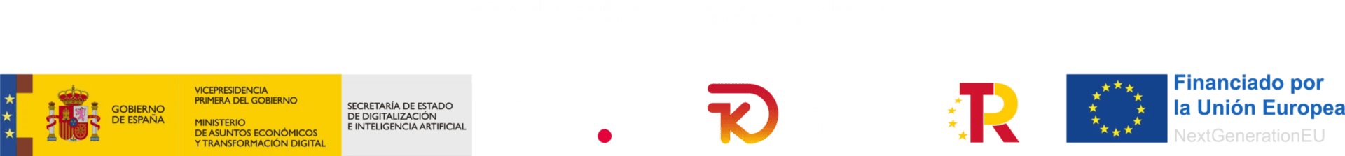 Logos kit digital transparente fondo oscuro