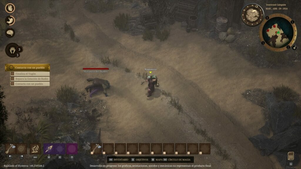 Primeras impresiones: Railgods of Hysterra