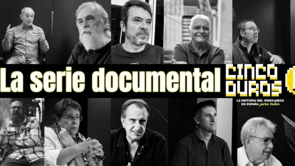 Cinco Duros anuncia su primera serie documental: descubre los secretos jamás contados de la historia del videojuego en España