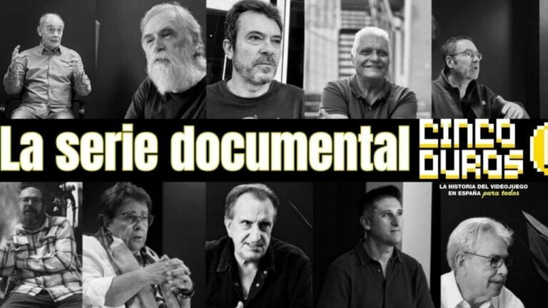 Cinco Duros anuncia su primera serie documental: descubre los secretos jamás contados de la historia del videojuego en España