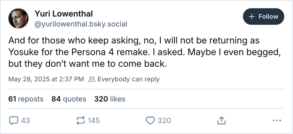 Persona 4 Remake podría haber sido confirmado por uno de sus actores originales Persona 4 Remake podría haber sido confirmado por uno de sus actores originales