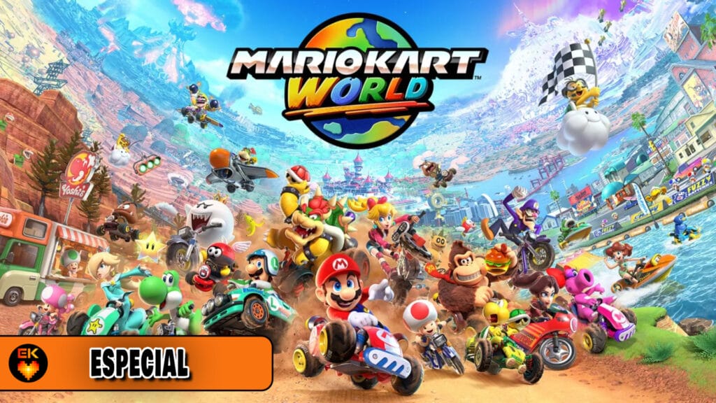 Mario Kart World: El diseño del dinamismo