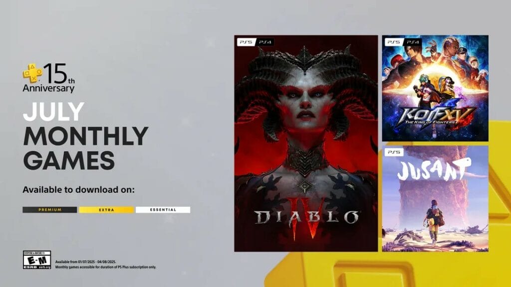 Nuevo lote de Juegos en PS PLUS Essental julio 2025
