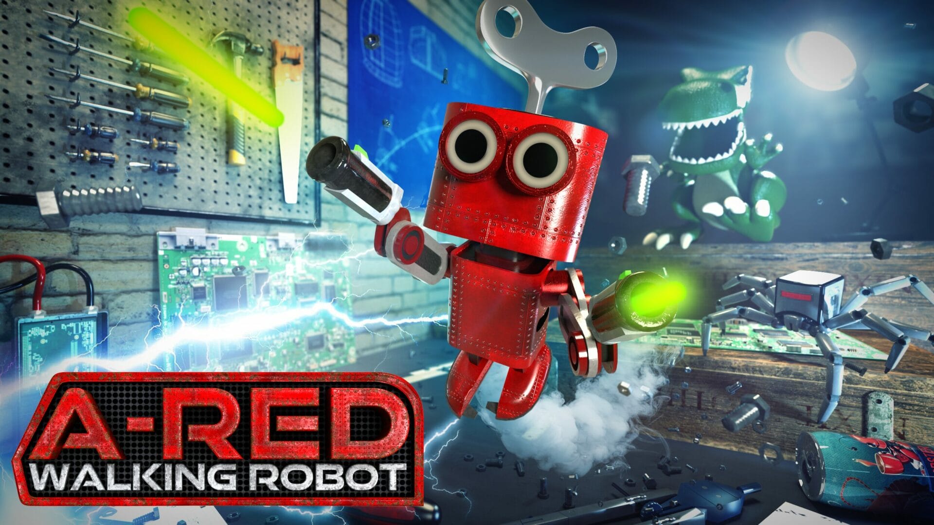 A-RED Walking Robot aterriza este jueves en PlayStation y Steam
