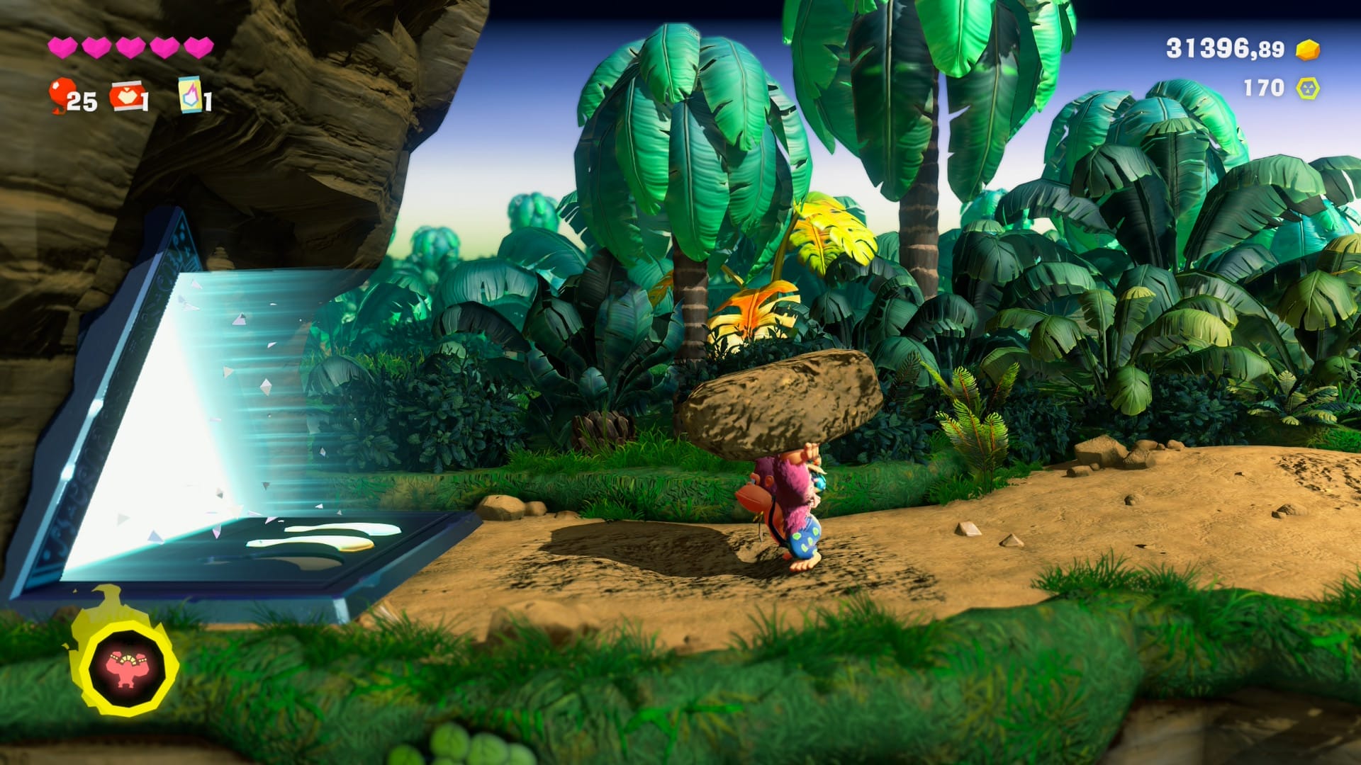 Donkey Kong Bananza: Cómo conseguir los 3 plátanos en "Un paseo nostálgico"