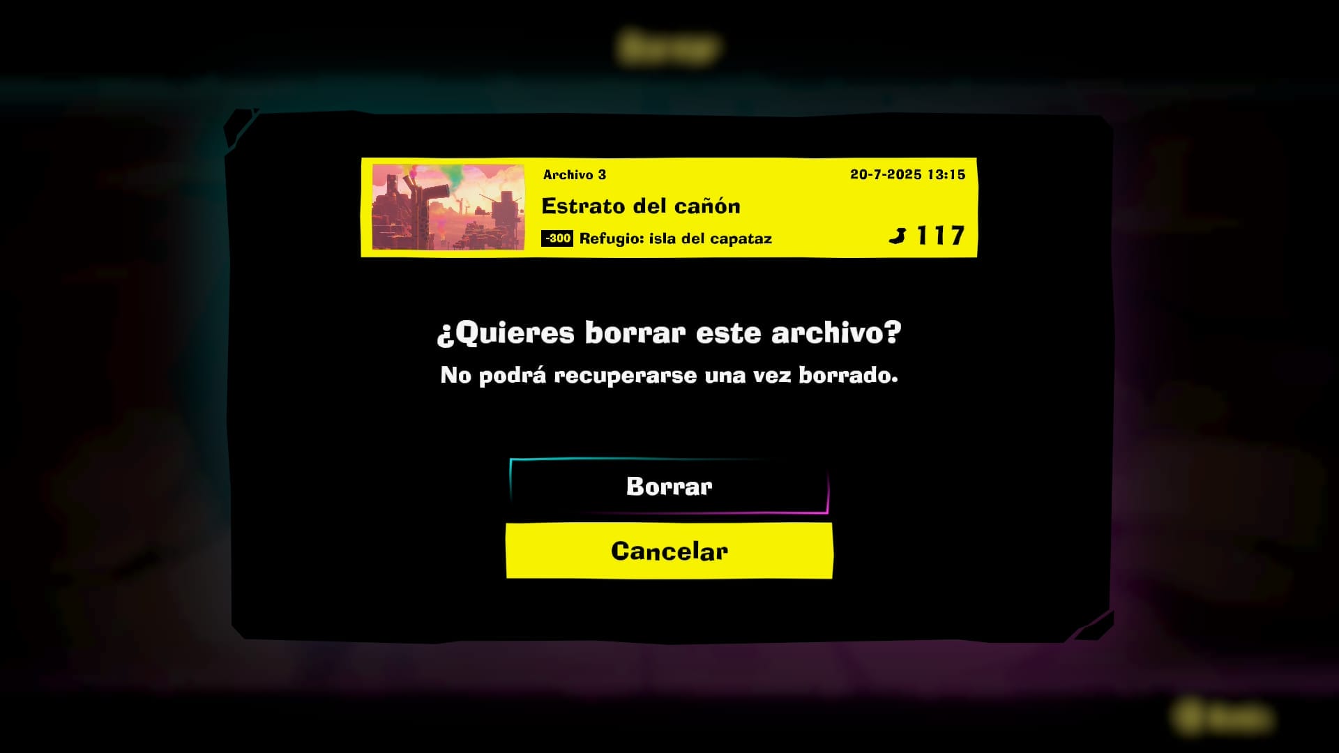 Guía para guardar, cargar y borrar partidas en Donkey Kong Bananza