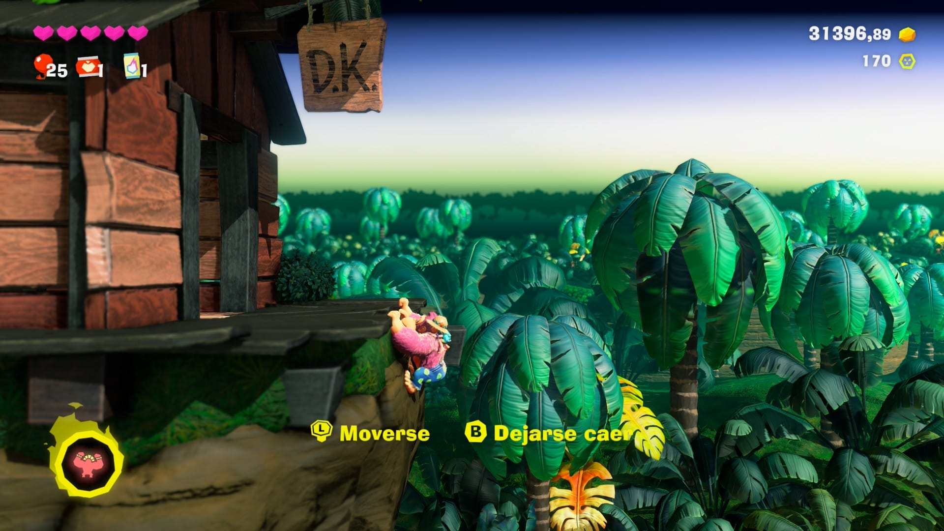 Donkey Kong Bananza: Cómo conseguir los 3 plátanos en "Un paseo nostálgico"