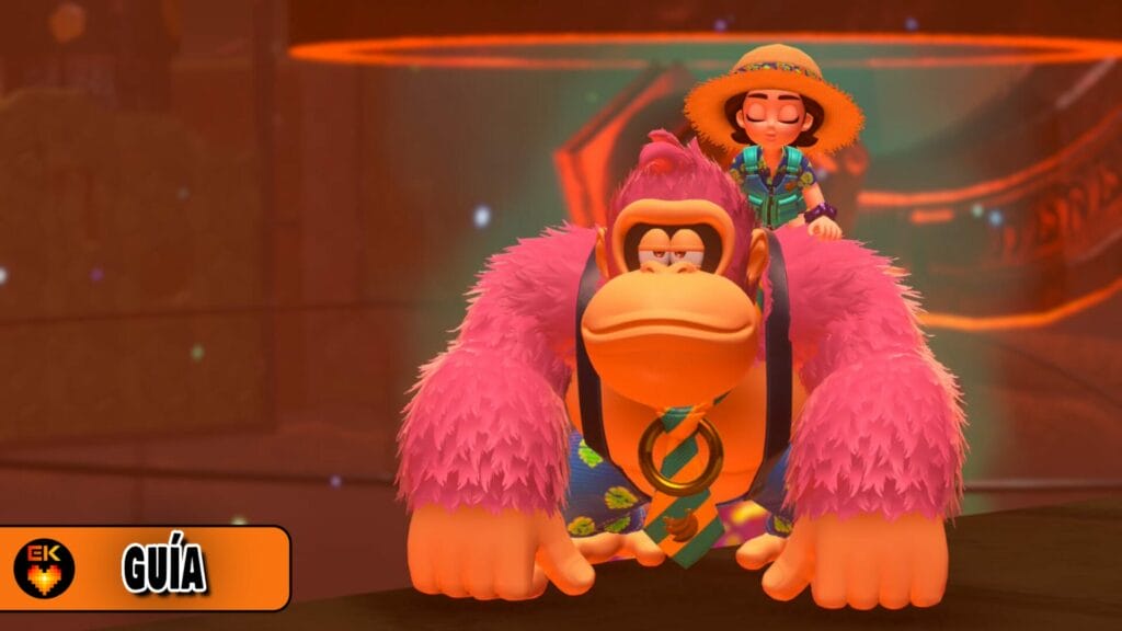 Diferencias entre el modo normal y el modo ayuda en Donkey Kong Bananza
