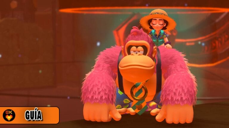 Diferencias entre el modo normal y el modo ayuda en Donkey Kong Bananza