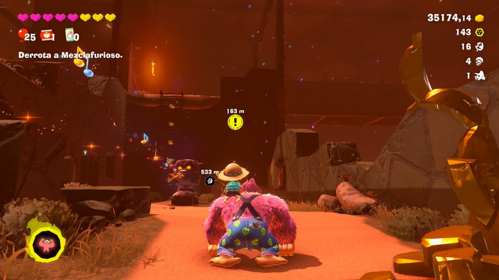 Diferencias entre el modo normal y el modo ayuda en Donkey Kong Bananza Diferencias entre el modo normal y el modo ayuda en Donkey Kong Bananza