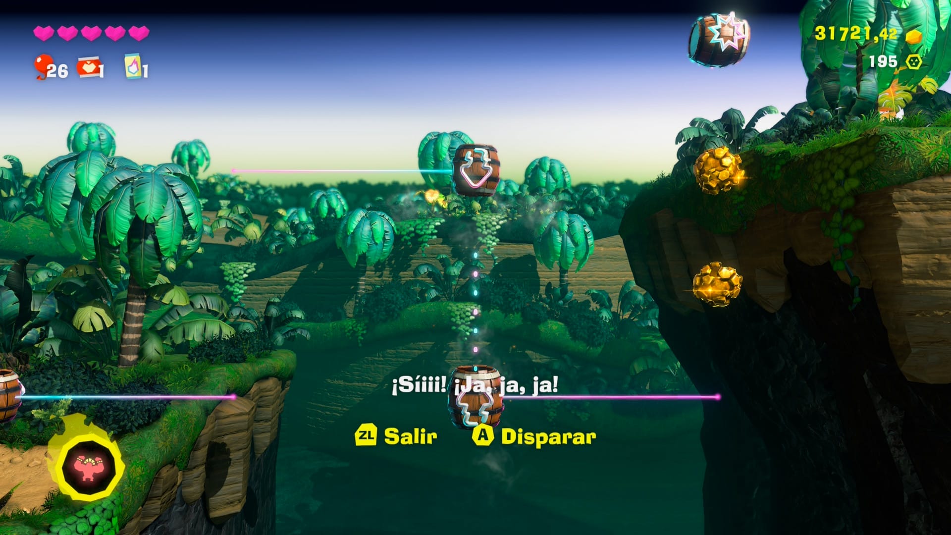 Donkey Kong Bananza: Cómo conseguir los 3 plátanos en "Un paseo nostálgico"