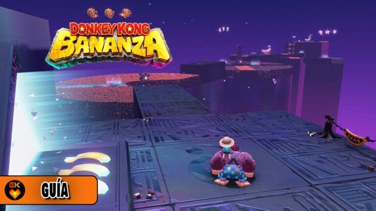 Donkey Kong Bananza: Cómo conseguir los 3 plátanos en «Zona de los Láseres giratorios»
