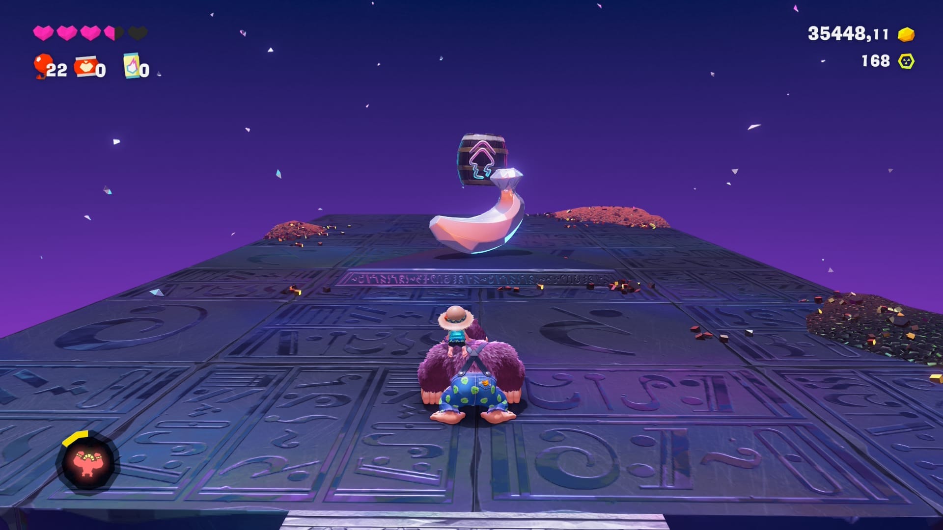 Donkey Kong Bananza: Cómo conseguir los 3 plátanos en «Zona de los Láseres giratorios» Donkey Kong Bananza: Cómo conseguir los 3 plátanos en «Zona de los Láseres giratorios»