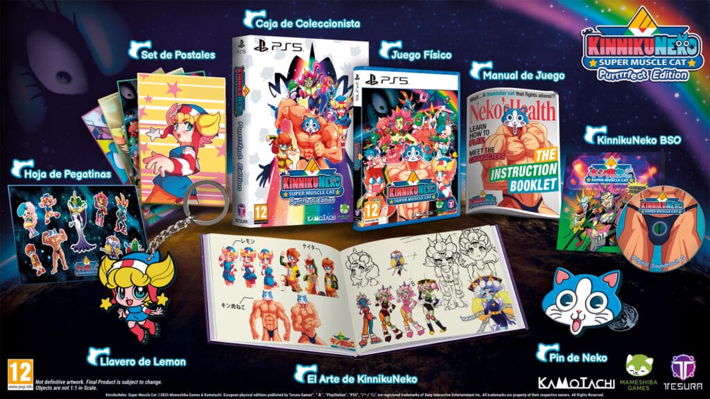 KinnikuNeko: Muscle Cat llega en plena forma a PlayStation 5 con su edición física