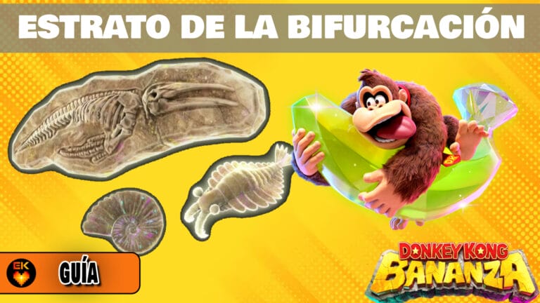 Donkey Kong Bananza: Todos los plátanos de la bifurcación