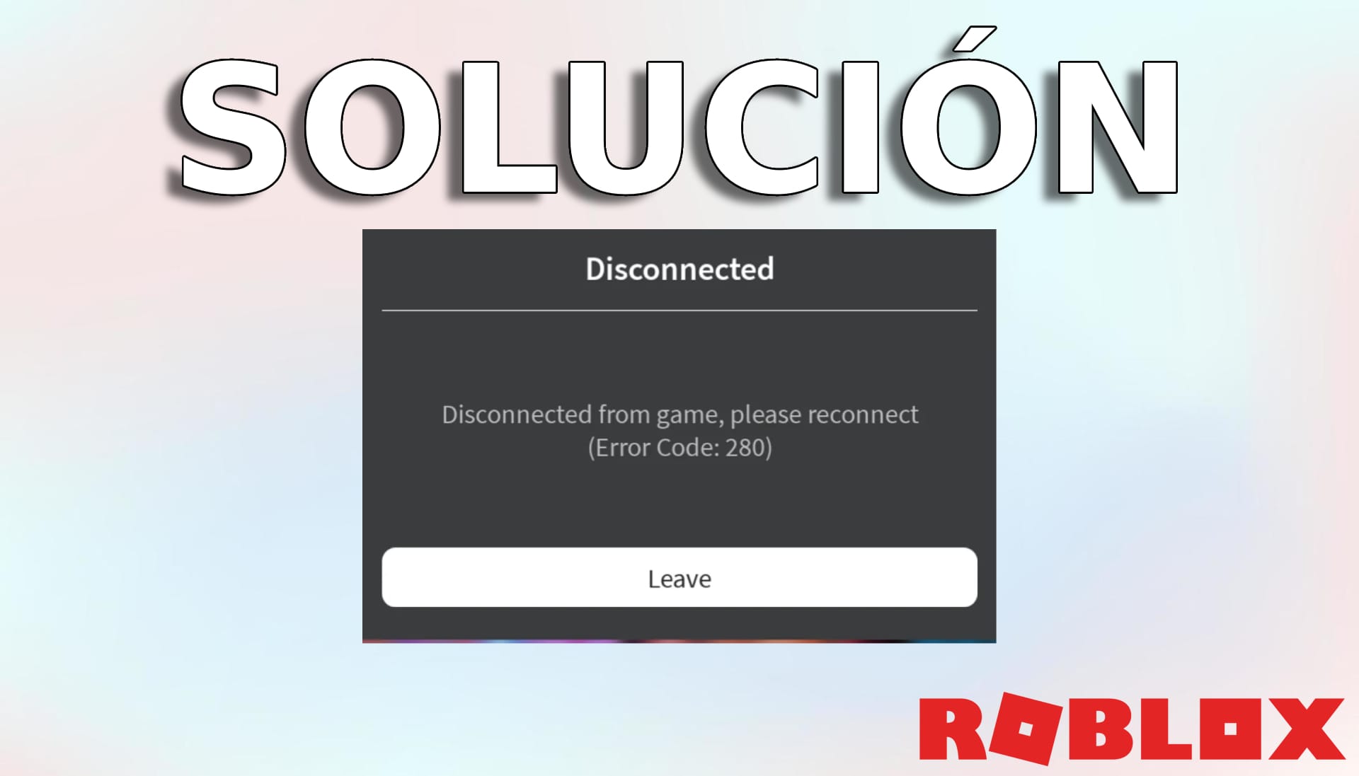 Código error 280 Roblox: Cómo arreglarlo paso a paso