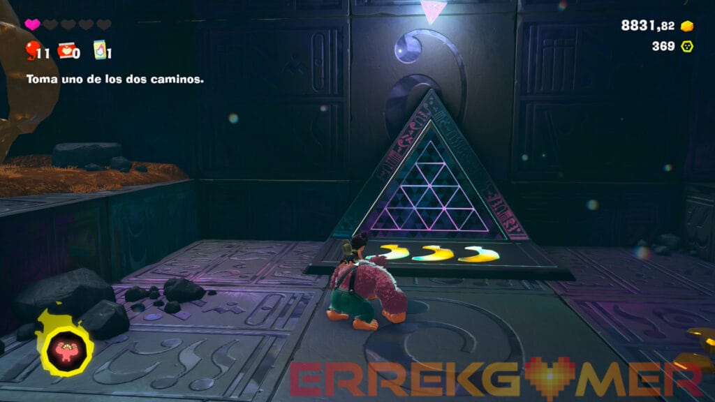 Donkey Kong Bananza: Cómo conseguir los 3 plátanos en "LA SALA DEL ALTERNAGEL"