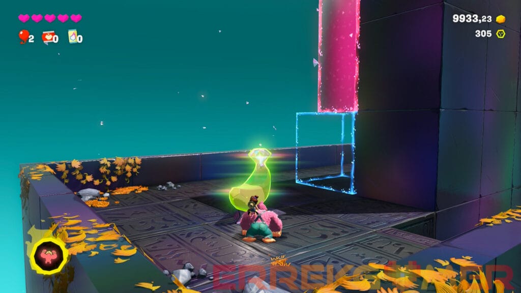 Donkey Kong Bananza: Cómo conseguir los 3 plátanos en "LA SALA DEL ALTERNAGEL"