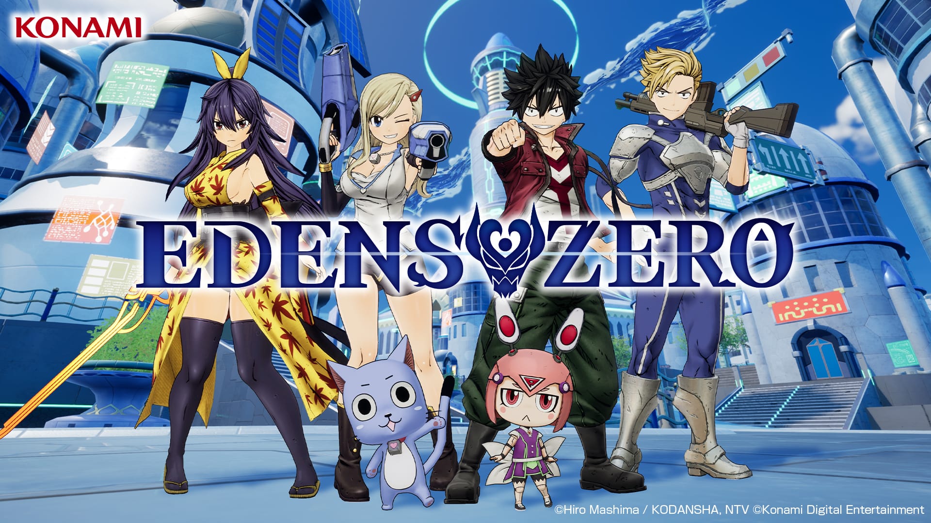 EDENS ZERO, el juego anime de acción y rol, ya está disponible en PC, PlayStation y Xbox