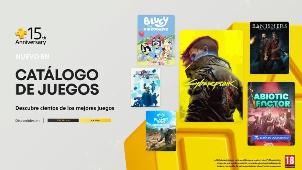 PS Plus Extra y premium confirman nuevo lote de juegos julio 2025