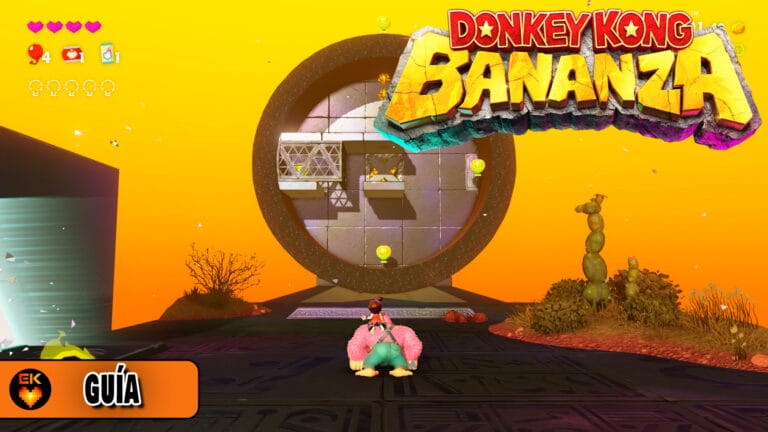 Donkey Kong Bananza: Cómo conseguir los 3 plátanos en "gran rueda de globos"