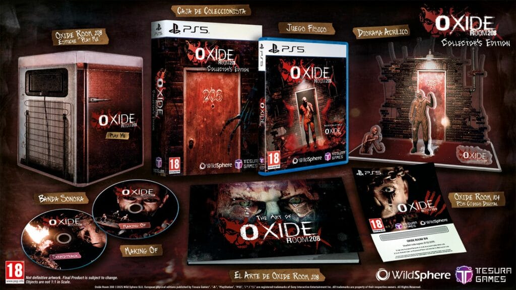 Oxide Room 208 tendrá edición física de Tesura Games