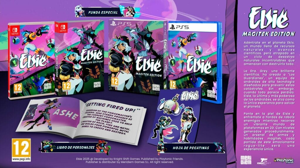 Elsie ya está disponible en formato físico para PS5 y Nintendo Switch Elsie ya está disponible en formato físico para PS5 y Nintendo Switch