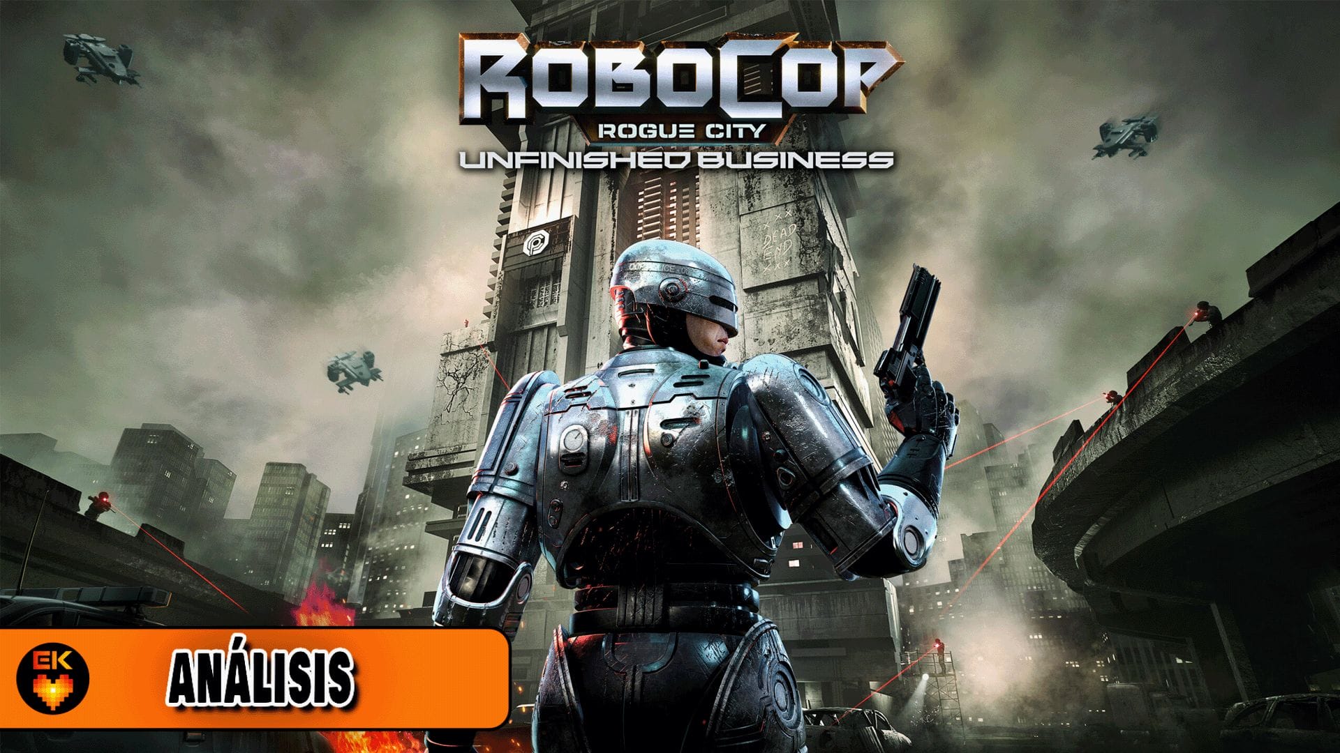 Análisis: Robocop Rogue City: Unfinished Business