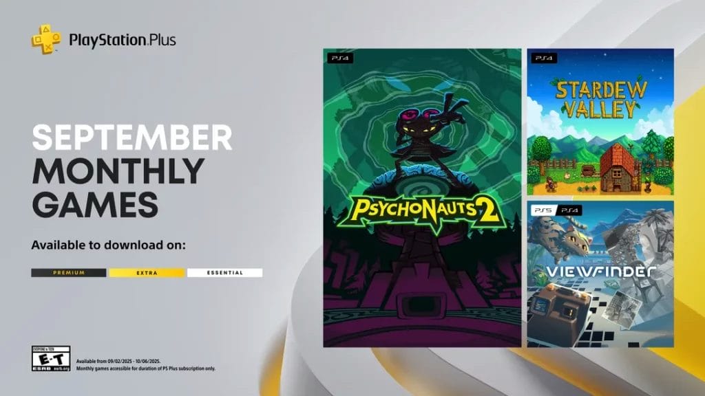 Nuevo lote de Juegos en PS PLUS Essental septiembre 2025