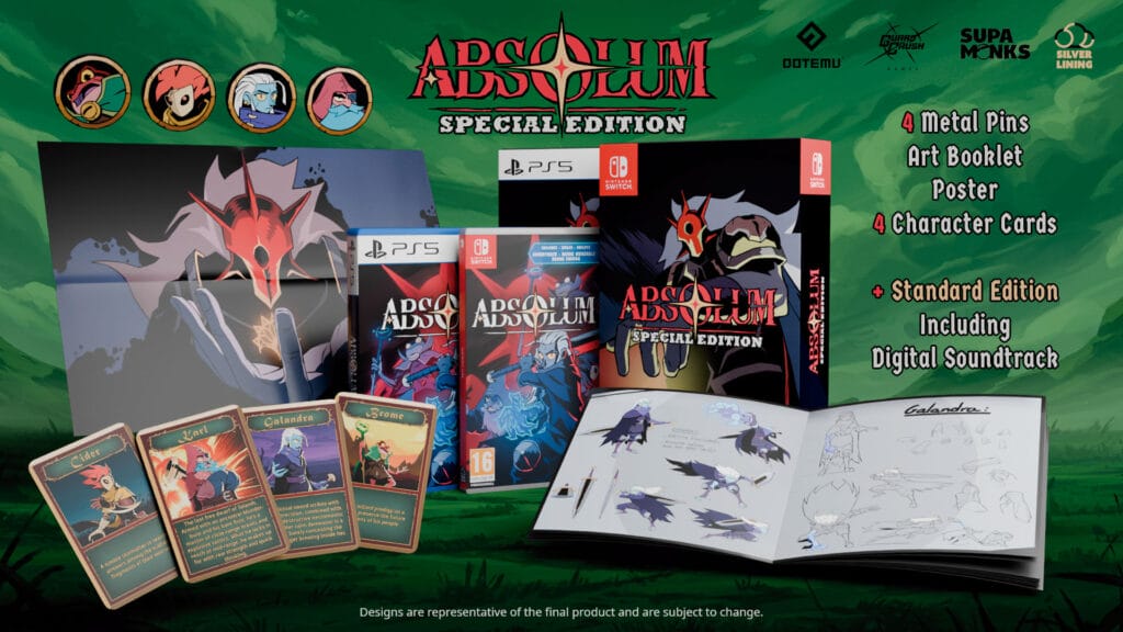 Absolum, el nuevo Roguelike beat 'em up de dotemu, llegará en edición física para PS5 y Nintendo Switch