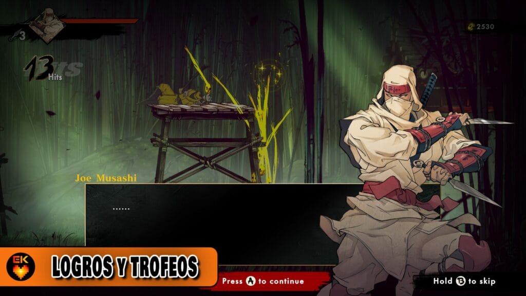 SHINOBI: Art of Vengeance: Todos los logros y trofeos