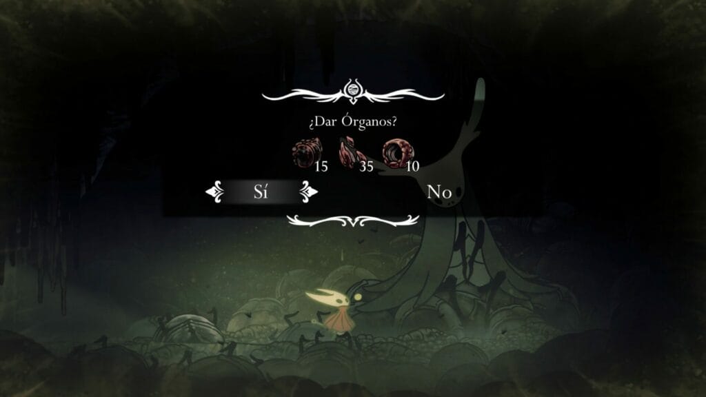 Guía Hollow Knight Silksong - Deseos: Festín para la prole