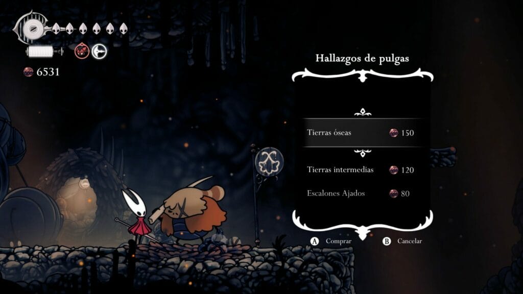 Guía Hollow Knight Silksong - Cómo encontrar todas las pulgas