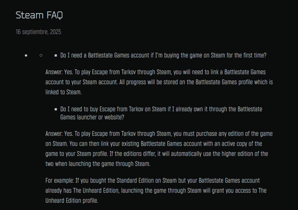 Escape From Tarkov vuelve a ser blanco de la polémica con su lanzamiento en Steam
