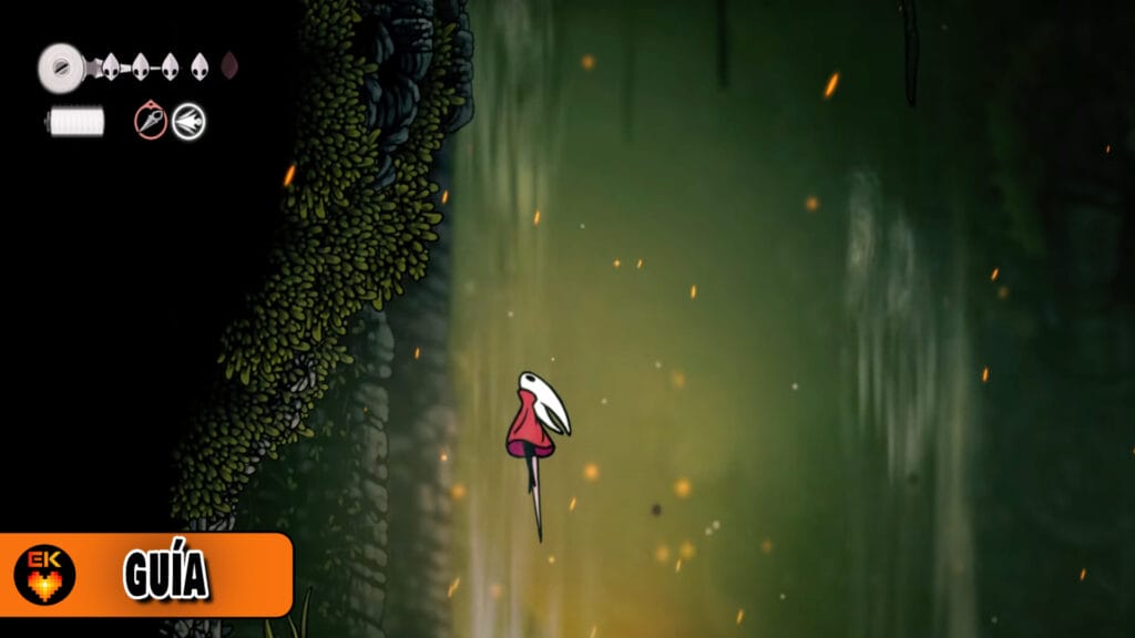 Hollow Knight Silksong: Cómo flotar por las corrientes de aire y planear
