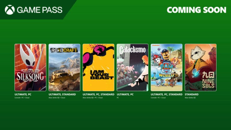 Nuevos juegos añadidos en Game Pass septiembre de 2025