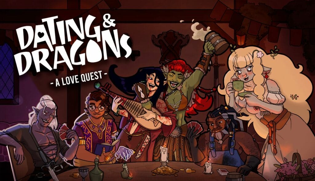 Dating & Dragons - A Love Quest lanza tráiler junto con la campaña de Kickstarter 