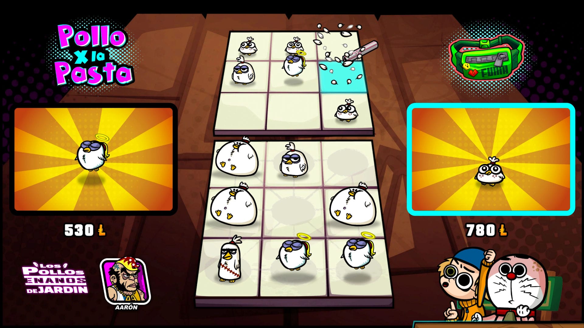 Pollo X La Pasta, el juego del creador de Cálico Electrónico se lanza en kickstater