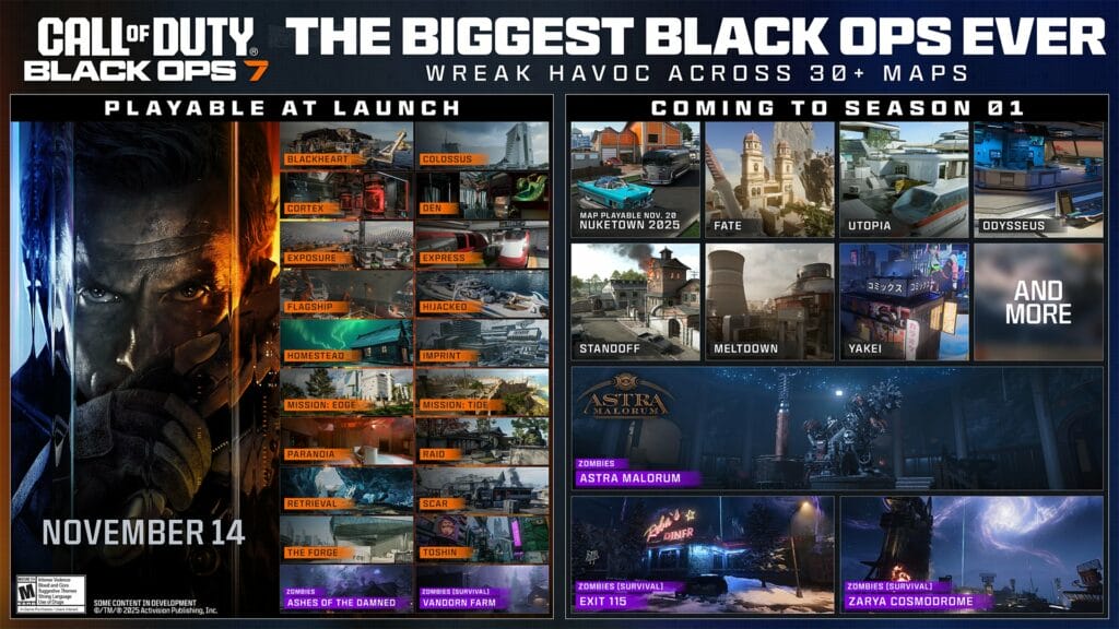 Black Ops 7 anuncia su contenido para la Temporada 1 Black Ops 7 anuncia su contenido para la Temporada 1