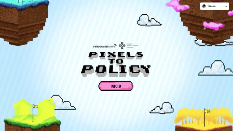 AEVI y Video Games Europe lanzan la campaña "Pixels To Policy" para acercar el videojuego a la política europea