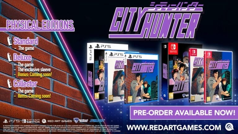 Se anuncia City Hunter para PS5, Xbox Series, Switch 2, Switch y PC