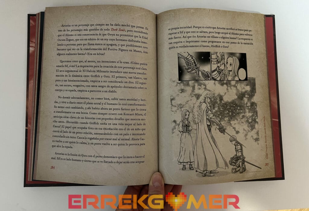Análisis libro: Almas Oscuras - Berserk contra Dark Souls
