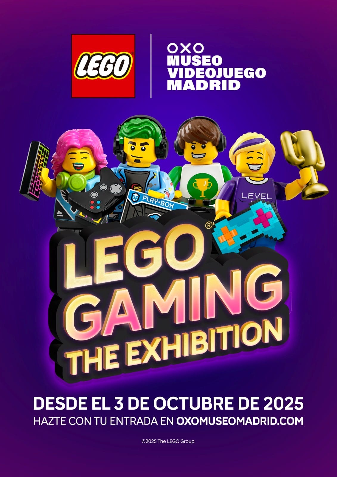 "LEGO Gaming: The Exhibition" llega a OXO Madrid