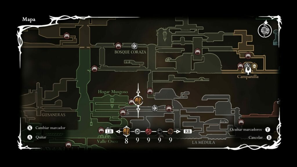 Guía Hollow Knight Silksong - Deseos: Gran Sabor de Telalejana