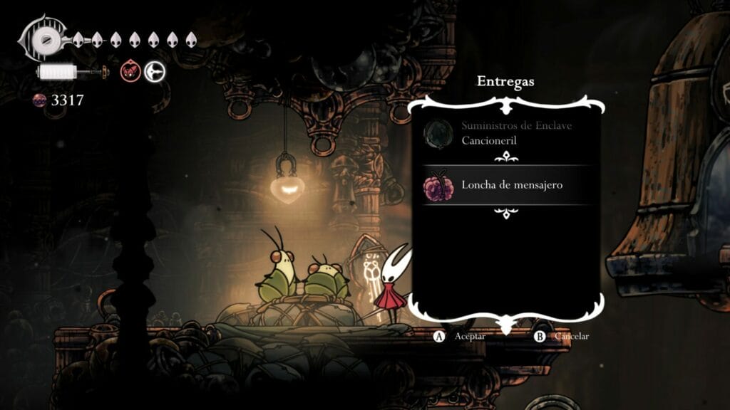 Guía Hollow Knight Silksong - Deseos: Gran Sabor de Telalejana