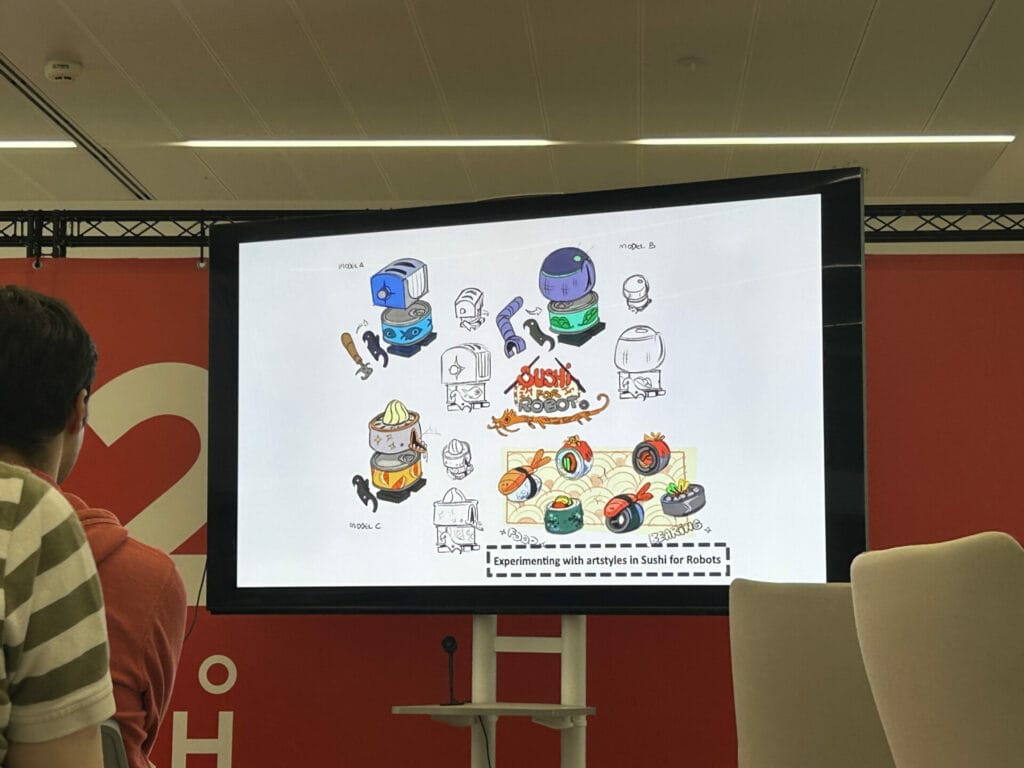 Asistimos al evento de salida de  Asistimos al evento de salida de "sushi for robots" para Nintendo Switch