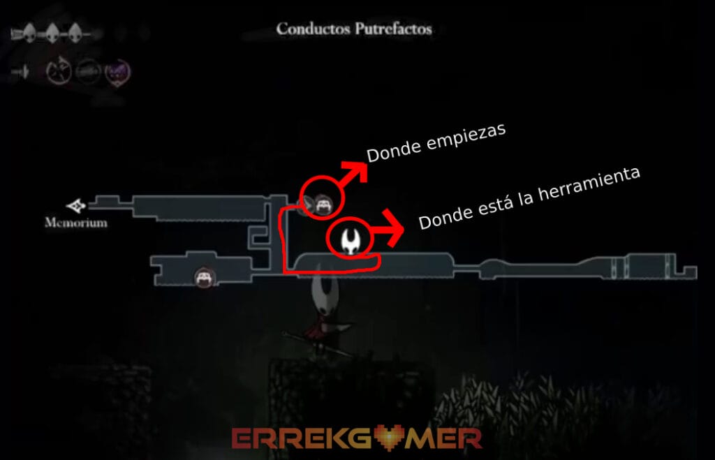 Hollow Knight Silksong: Dónde conseguir la herramienta “Corona de Pureza”